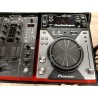 Pack de 2 platines Pioneer cdj 400 + mixer djm 400 + flight pioneer