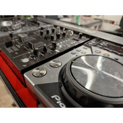 Pack de 2 platines Pioneer cdj 400 + mixer djm 400 + flight pioneer
