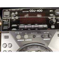 Pack de 2 platines Pioneer cdj 400 + mixer djm 400 + flight pioneer