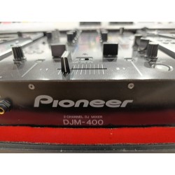 Pack de 2 platines Pioneer cdj 400 + mixer djm 400 + flight pioneer