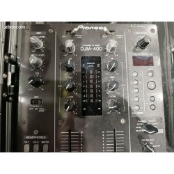 Lot de 2 platines Pioneer xdj 1000 avec 2 flights + Pioneer djm 400