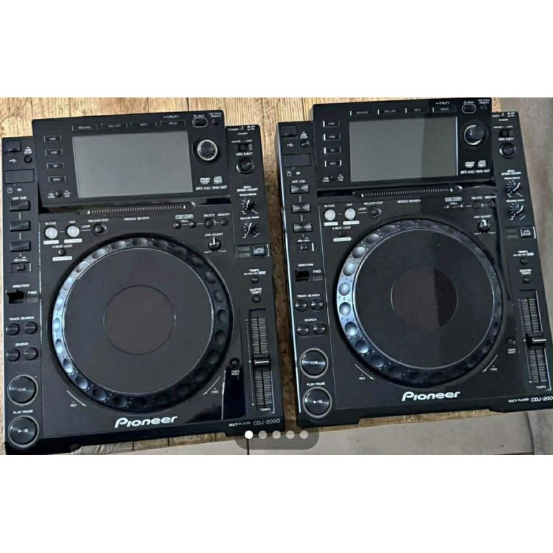 Lot de 2 platines Pioneer cdj 2000 - réservé Mimi
