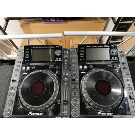 Lot de 2 platines Pioneer cdj 2000 avec Housses Zomo