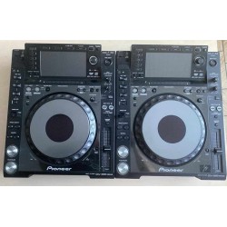 Lot de 2 platines Pioneer cdj 2000 nexus avec 3 flights - Garantie 1 an