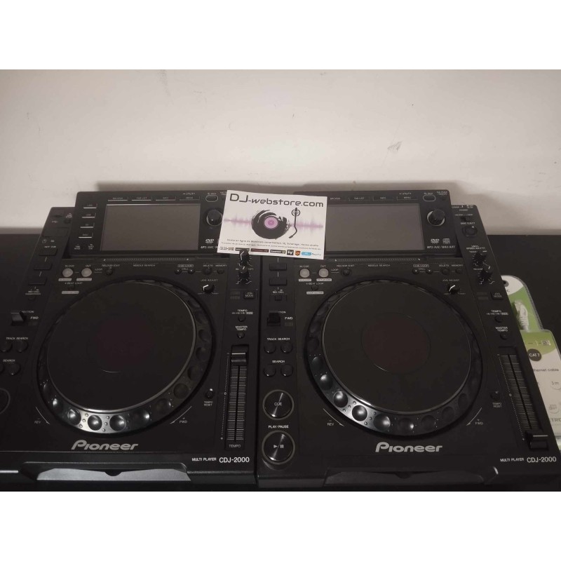 Lot de 2 platines Pioneer cdj 2000 - Garantie 6 mois