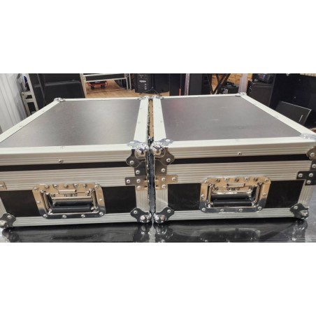 Lot de 2 flights cases platines cdj - mixer djm