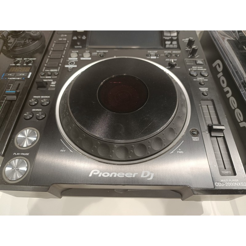 Pioneer cdj 2000 Nexus 2 avec flight pro + decksaver neuf