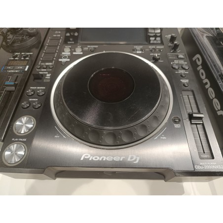 Pioneer cdj 2000 Nexus 2 avec flight pro + decksaver neuf
